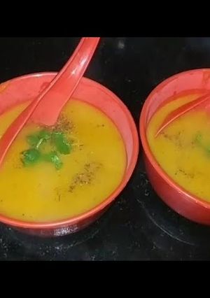 A picture of Carrot soup 🍲.