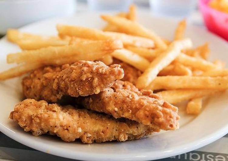 Fried chicken fingers