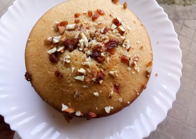 Easiest Way To Prepare Ultimate Vanilla Sponge Cake Without Oven Malayalam