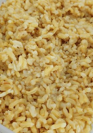 Una foto de Arroz Integral con Curry y Cúrcuma