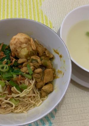 Foto resep Mie ayam tanpa mecin