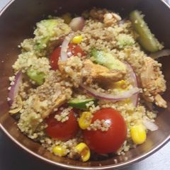 A picture of Quick cous cous salad.