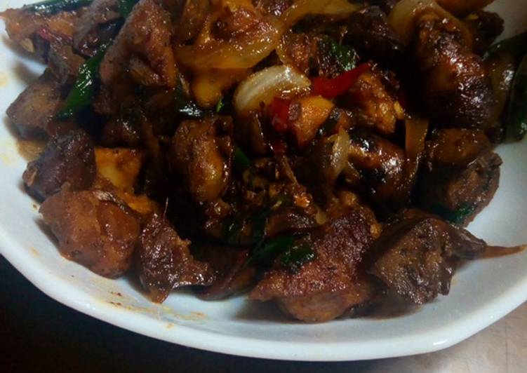 How to Prepare Yummy Sambel goreng ati