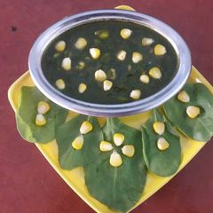 Corn palak A picture of Corn palak.