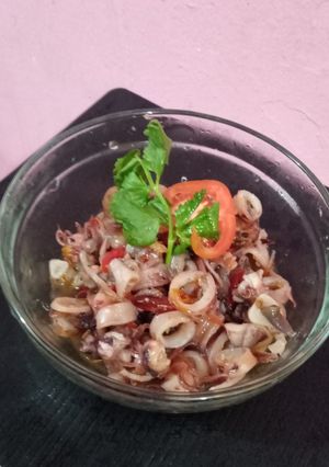 Foto resep Oseng cumi simple