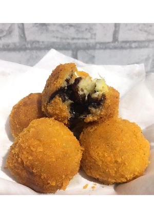 Foto resep Bola pisang🍌 isi coklat🍫