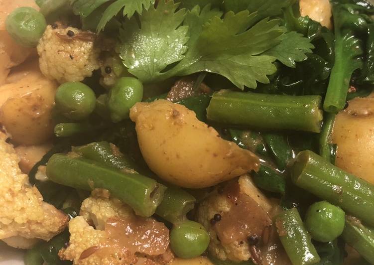 Cauliflower curry - vegan