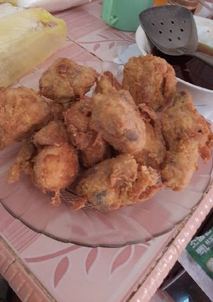 Foto resep Menu berbuka puasa Ayam goreng krispi