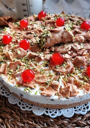 Foto di Torta Cannolo Siciliano (cheescake)