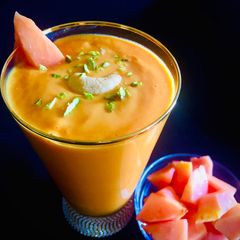 Papaya Lassi A picture of Papaya Lassi.