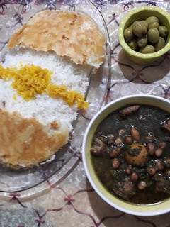 عکسی از دستور قرمه سبزی