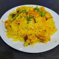 Chicken boneless biryani A picture of Chicken boneless biryani.