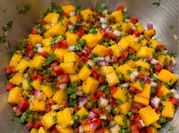 A picture of cilantro lime salsa
