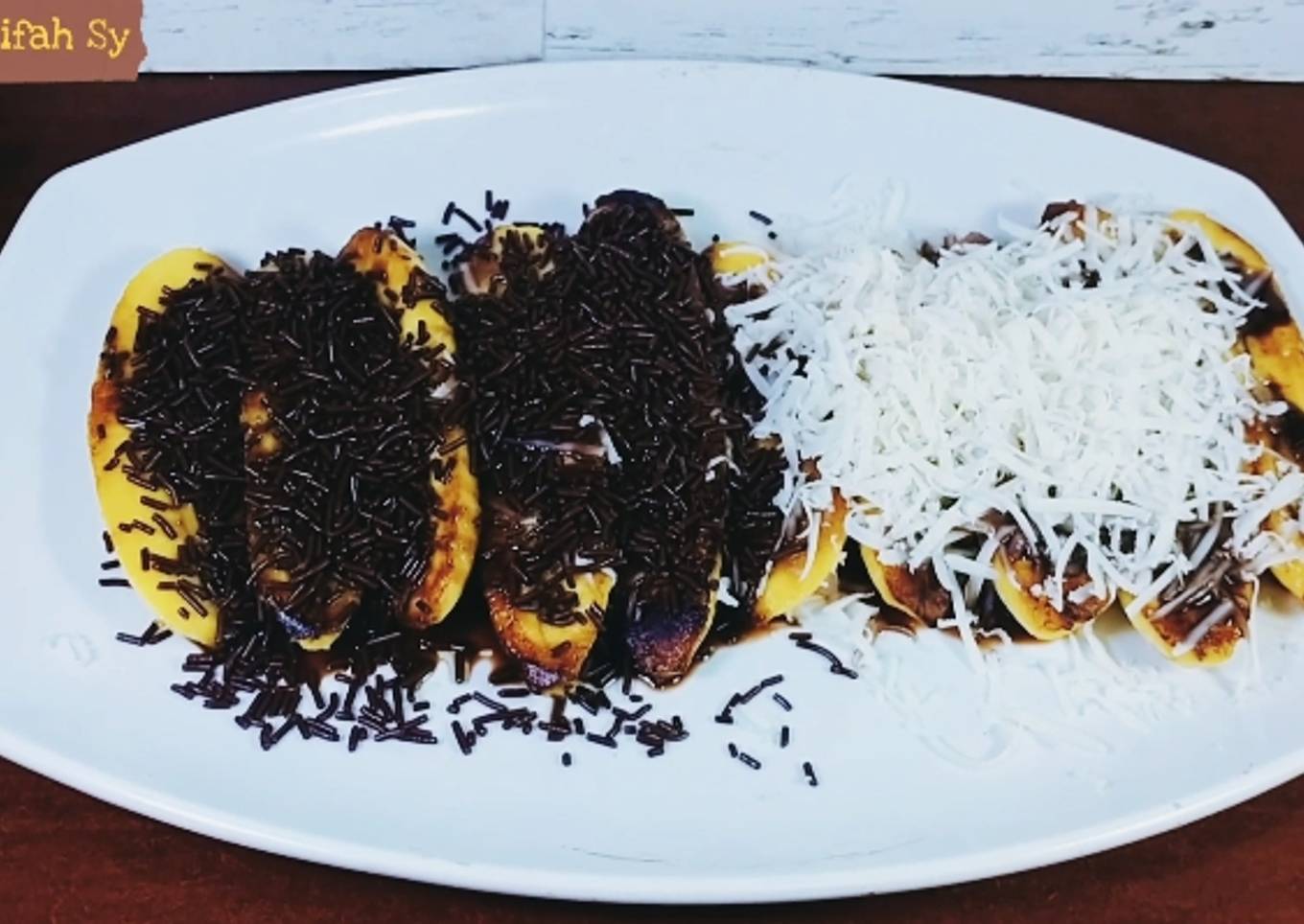 Resep 25. Pisang cokelat keju Anti Gagal