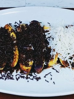 Foto resep 25. Pisang cokelat keju