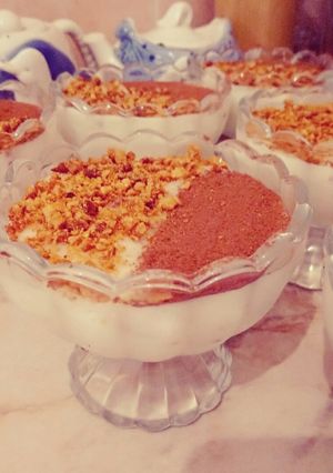صورة لوصفة محلبي بالزبيب على طريقتي