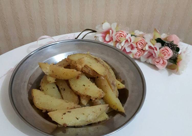 Potato Wedges Cemilan Mudah