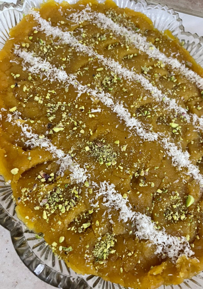 عکسی از دستور حلوا