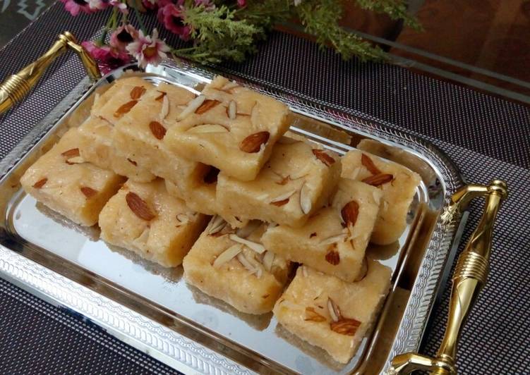 Step-by-Step Guide to Prepare Homemade Coconut Burfi