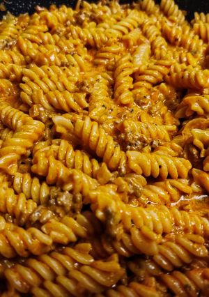 A picture of Creamy Cheese Pasta.