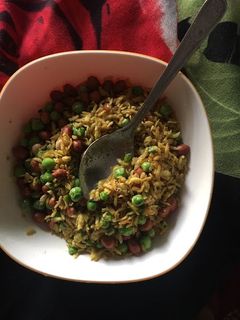 चूड़ा मटर फ्राई (Chura matar fry recipe in hindi) रेसिपी मुख्य फोटो