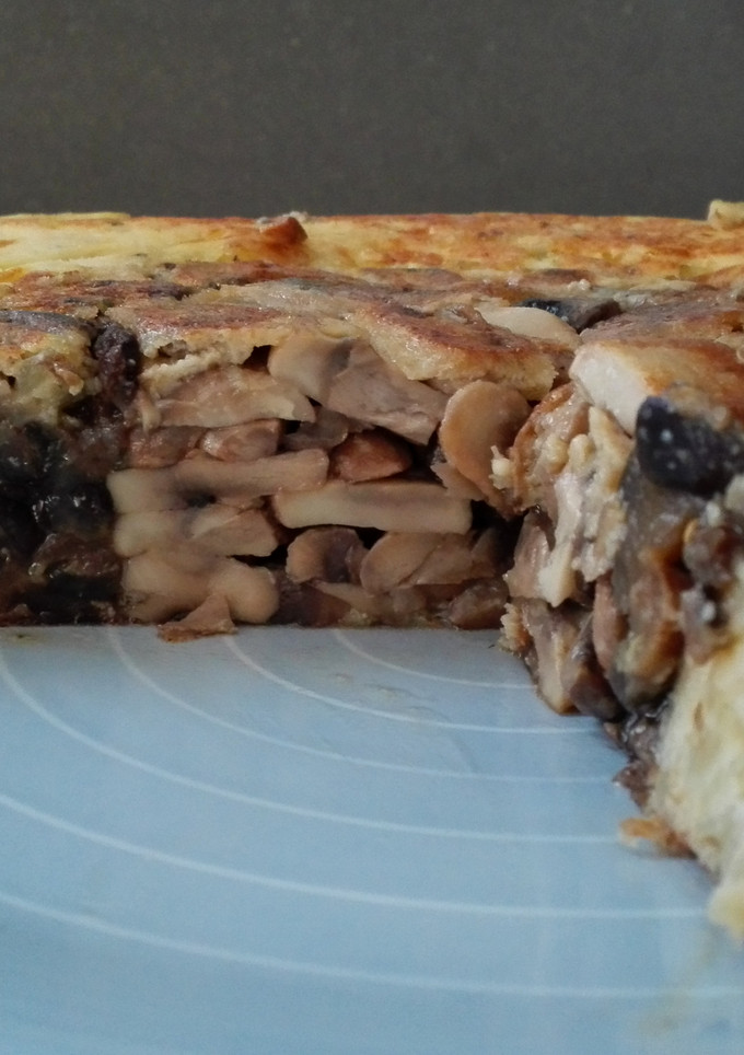 Una foto de Tortilla con corazón