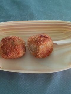 Una foto de Croquetas con verduras y atún