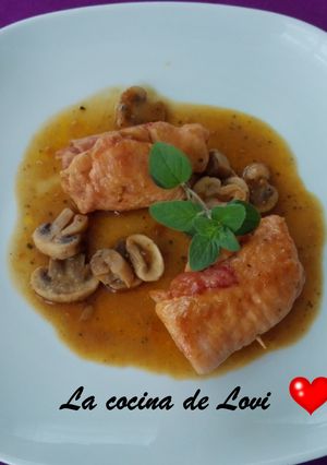 Una foto de Filetes de pavo a la romana