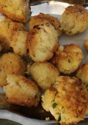 Una foto de Buñuelos de arroz