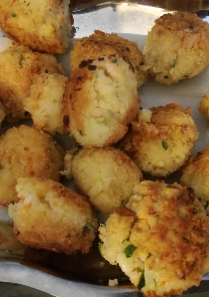 Una foto de Buñuelos de arroz