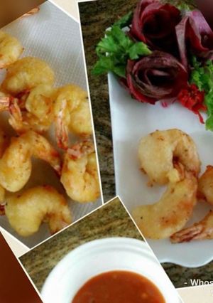 A picture of Whosayna’s Butterfly Prawns.