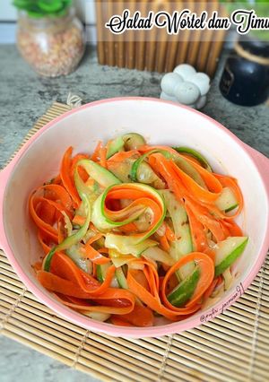 Foto resep Salad Wortel dan Timun