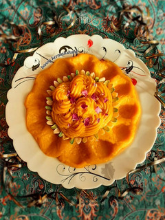 عکسی از دستور حلوا شیر