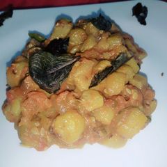A picture of Tori Ki sabzi.