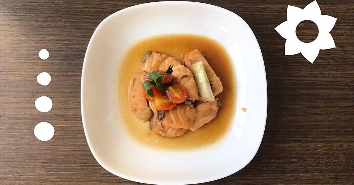 Resep Ikan salmon kecap oleh Fenni Sim Cookpad