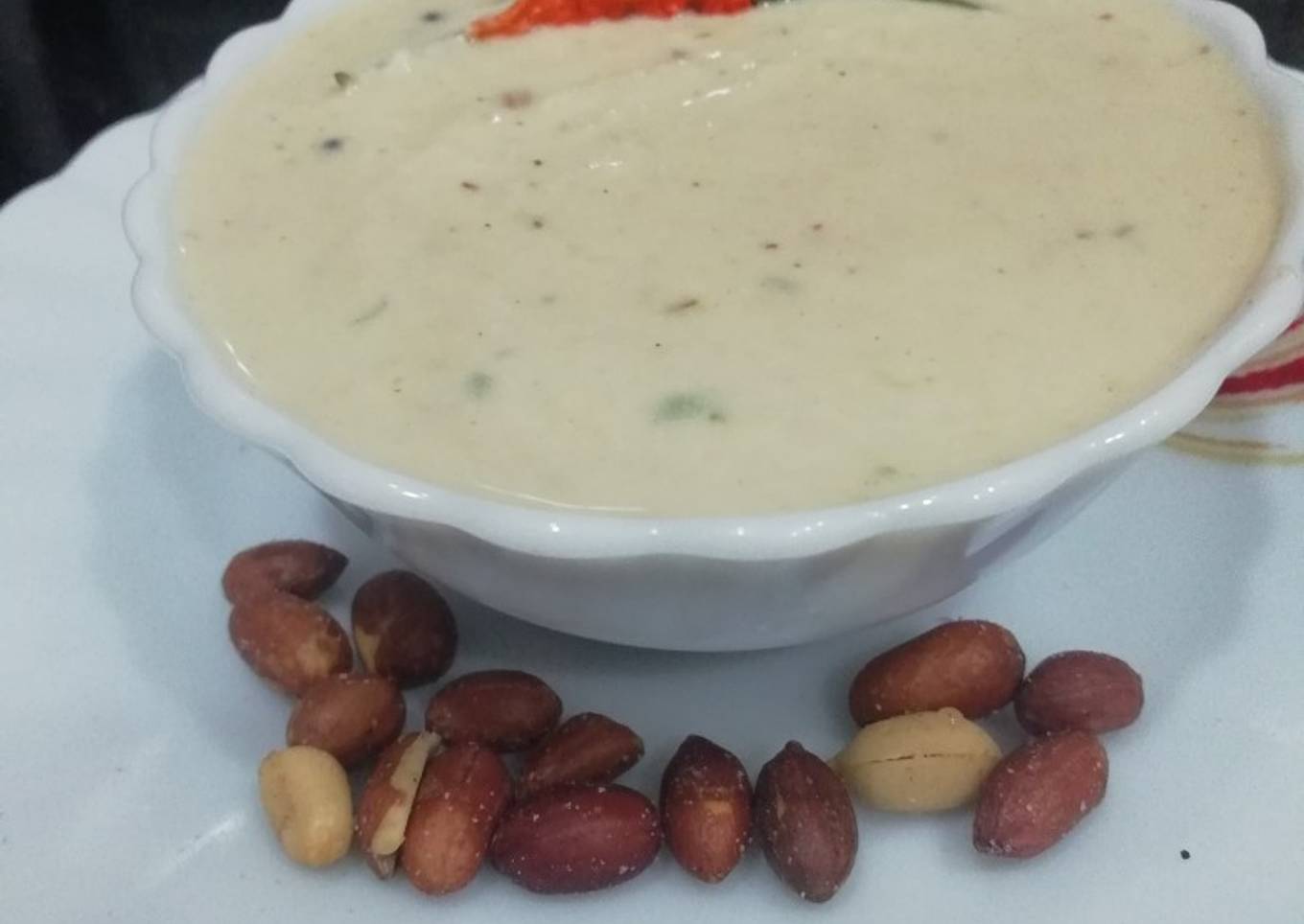Instant Peanut and coconut chutney