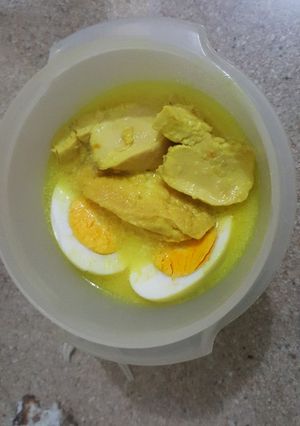Foto resep Kari Ayam,Tahu,Telor