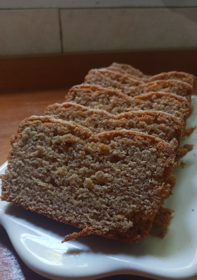 Una foto de -Budín con harina leudante integral-