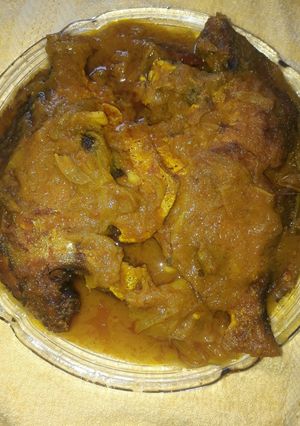 পমফ্রেট মাছের কালিয়া(pomfret macher kaliya recipe in Bengali) রেসিপির প্রধান ছবি