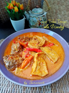 Foto resep Sayur Tahu Tempe ala Warteg