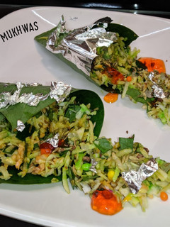 A picture of Pan Coconut Mukhwas.