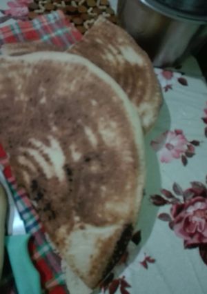 صورة لوصفة كسرة خميرة ولا مطلوع كيما يحبو الخاطر 😘😍😍