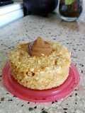 Antojito de avena, dulce de leche y coco en 2'!