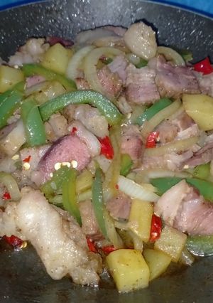 Foto resep Sei Sapi Warna Warni