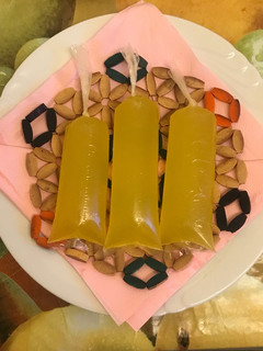 Una foto de Helado de piña