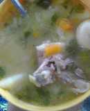 Sancocho de gallina criolla hecha a leña