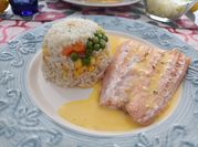 Una foto de arroz primavera