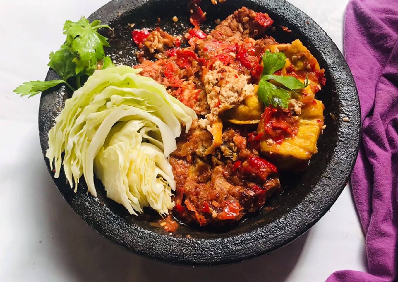 Tahu Tempe Penyet