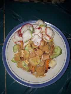Foto resep Asinan sayur bumbu kacang