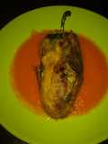 Chiles rellenos de carne